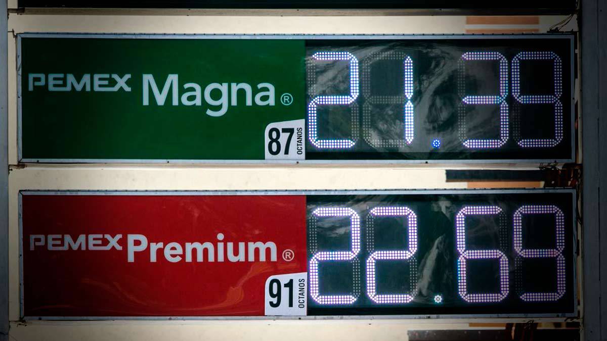Las gasolinas y el diésel tuvieron variaciones en sus precios promedio en los primeros días de 2022, con respecto al comienzo de 2021