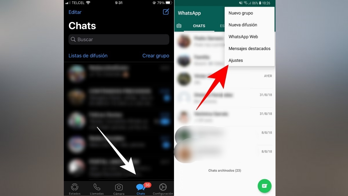 WhatsApp cómo programar mensajes iphone ios 16  DATA  MAG