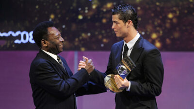 Pelé felicita a Cristiano Ronaldo y así respondió el jugador portugués