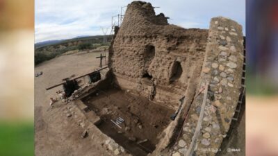 Sonora: INAH halla restos en Templo de la Misión de Cocóspera