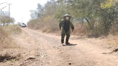 Michoacán: Sedena desactiva 250 minas en Aguililla