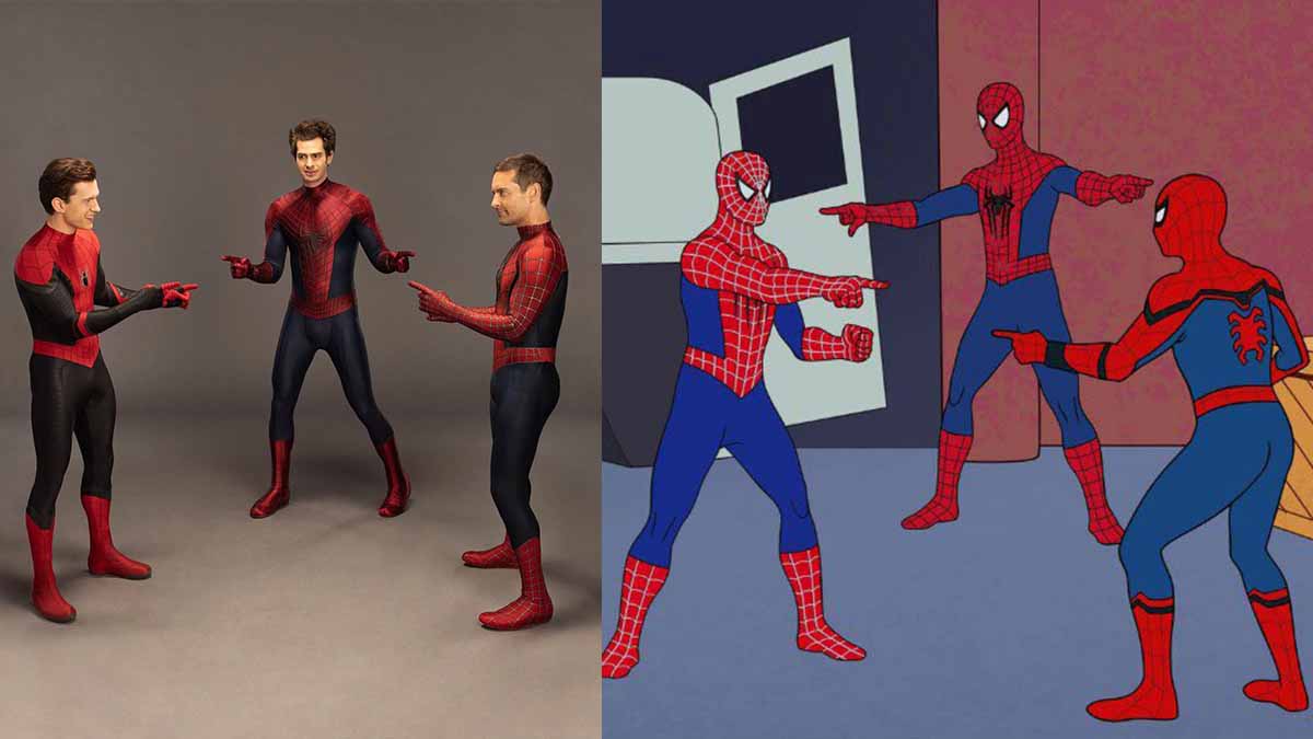 Spider-Man: No way home": actores recrean meme