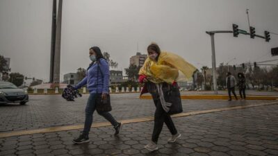Frente frío lluvias México
