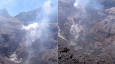 Volcán Popocatépetl: alpinista sube y graba el interior del cráter de Don Goyo; ve video