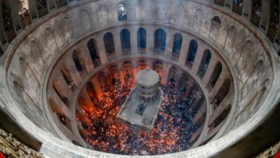 Ceremonia del fuego en Jerusalén: velas se encendieron