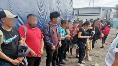 Cientos de migrantes asegurados en Puebla