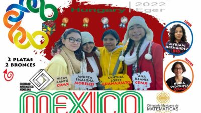Olimpiada de Matemáticas: jóvenes mexicanas ganan medallas de plata y bronce