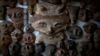 En Lomas de Río Medio, Veracruz, hallan piezas arqueológicas