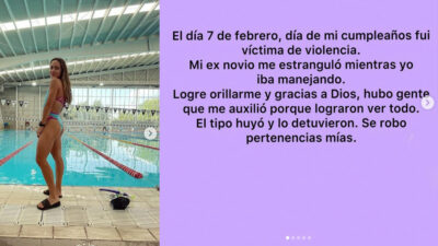 Sara Roel, triatleta de León, Guanajuato, denuncia abuso de exnovio