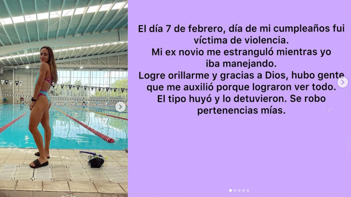 Sara Roel, triatleta de León, Guanajuato, denuncia abuso de exnovio