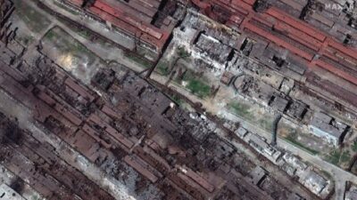 Rusia vs Ucrania: imágenes satelitales muestran la destrucción en Mariupol
