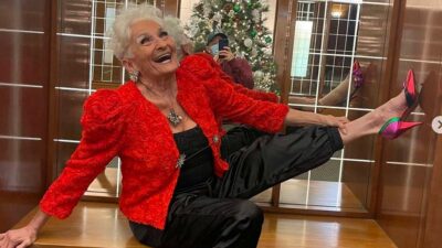 A sus 85 años, abuelita se corona como la "reina de Tinder"