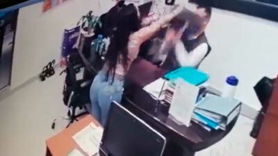 CDMX: Mujer lanza computadora en la cara a administrador de edificio; le desprende retina