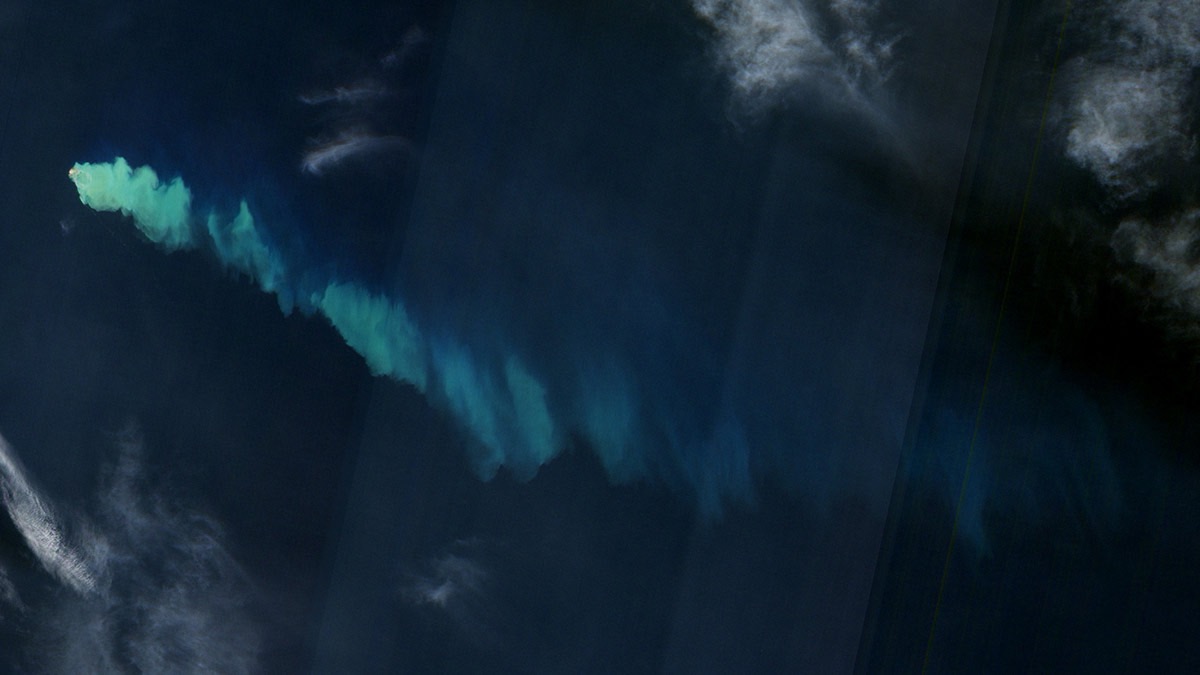 Kavachi underwater volcano NASA 2014