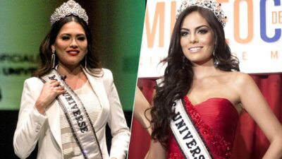 Andrea Meza y Ximena Navarrete, Miss Universo mexicanas, se conocen