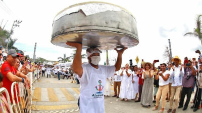 Veracruz hace el arroz a la tumbada más grande del mundo en Alvarado