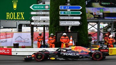 "Checo" Pérez saldrá tercero en GP de Mónaco; Leclerc gana "pole position"