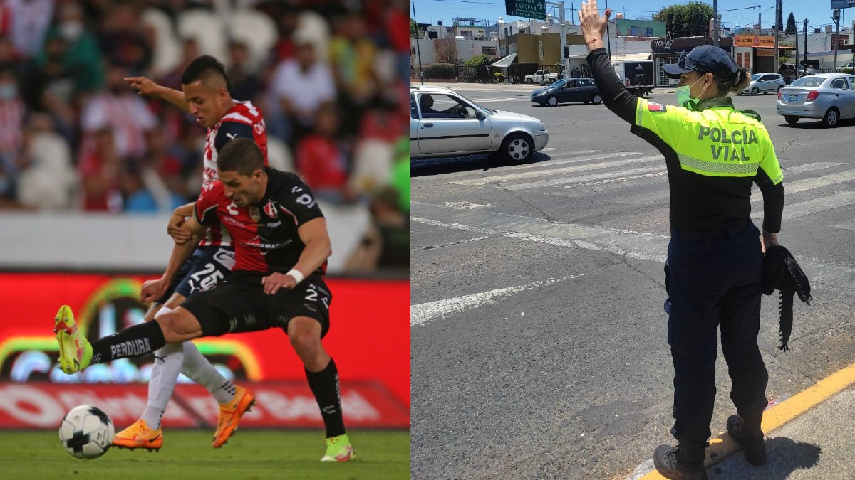 Chivas vs Atlas: Operativo vial en torno a Estadio Akron en Jalisco