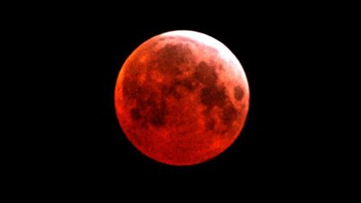 La NASA capta el eclipse lunar desde el espacio