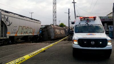 Edomex: Tren se descarrila en Avenida Central en Ecatepec