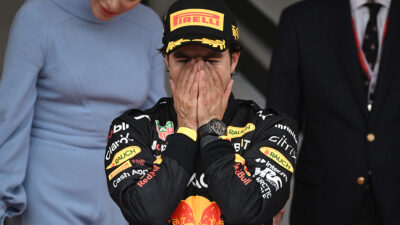 Entre lágrimas: Checo Pérez gana GP de Mónaco y tuvo emotivo festejo