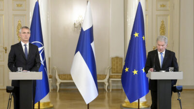 Candidatura de Finlandia a la OTAN provoca reacciones. Foto: AFP