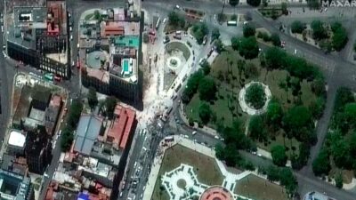 Hotel en Cuba: imágenes satelitales muestran secuelas de explosión en Saratoga