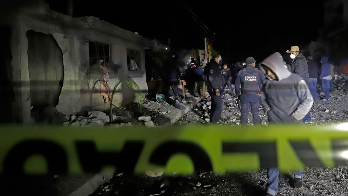 Puebla: explotan dos polvorines y deja saldo de siete muertos
