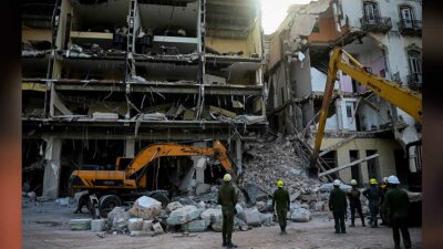 Explosión en la Habana: Recuperan cuerpo de escombros en hotel