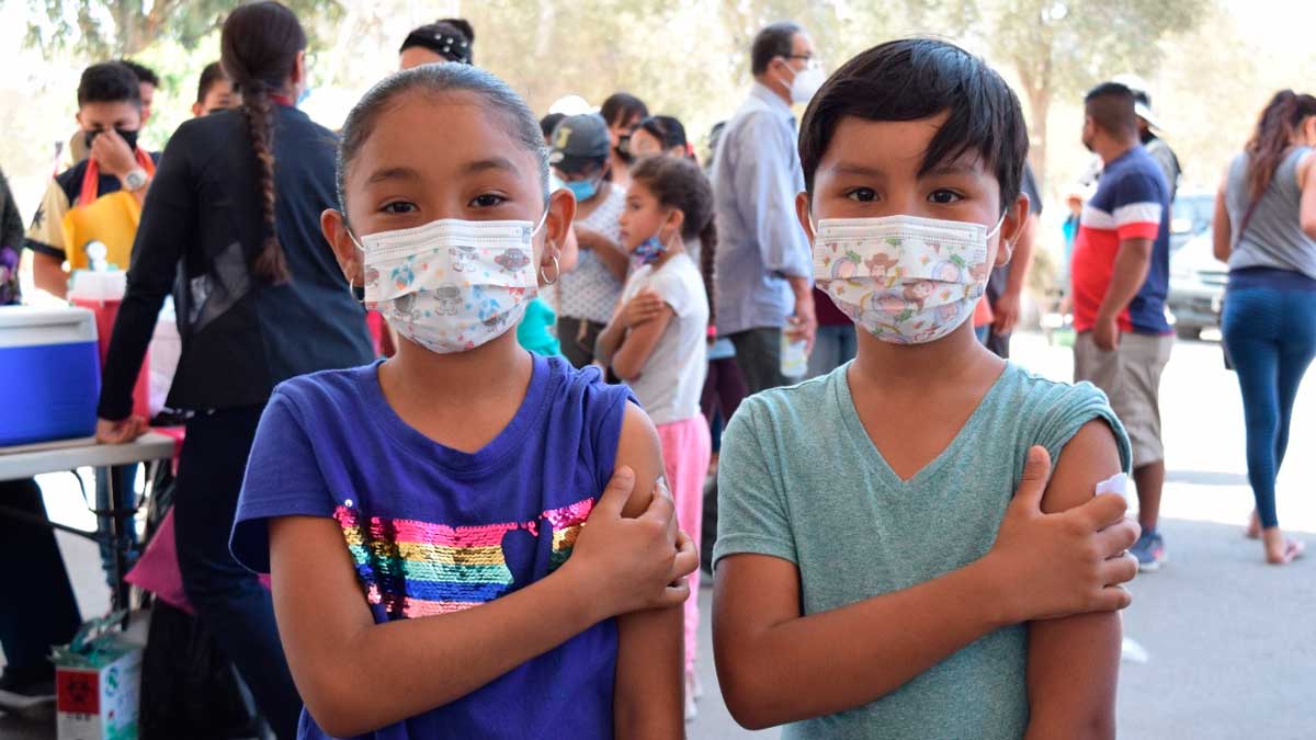 Baja California inicia vacunación COVID-19 para niños de 5 a 11 años