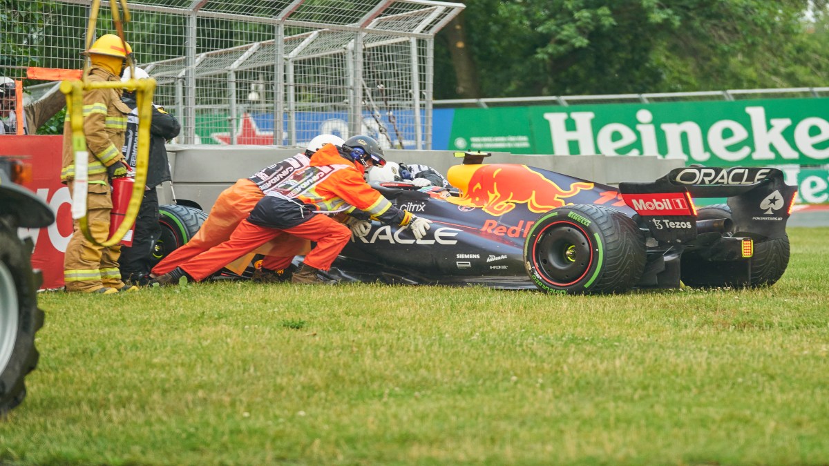 Tras choque, “Checo” Pérez saldrá en lugar 13 del GP de Canadá; Verstappen gana la pole position