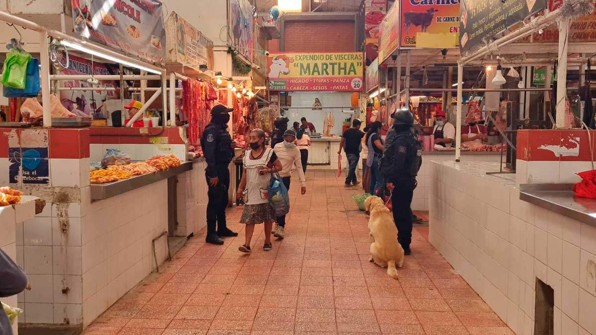 Con vigilancia y de manera parcial, se reanuda la venta de pollo en Chilpancingo