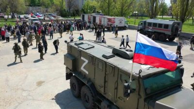 Fuerzas rusas controlan alrededor de un 20% del territorio ucraniano: Volodimir Zelenski