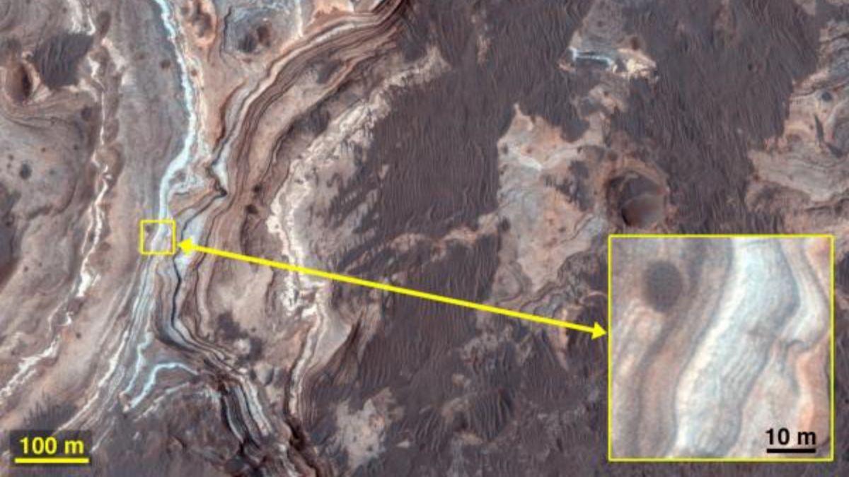 Científicos descubren un antiguo lago en Marte “favorable para la vida” que existió durante miles de millones de años