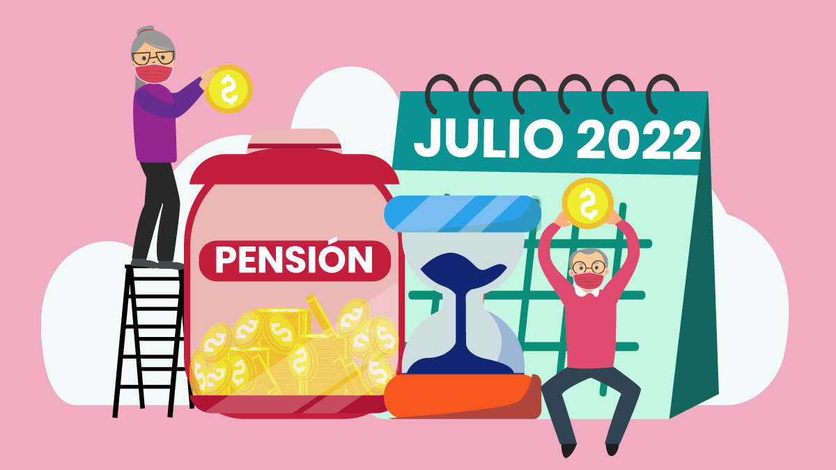 ¿Cuándo se deposita la pensión del IMSS e ISSSTE de julio 2022?