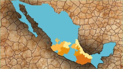 Sequía en México: estados donde hay más calor