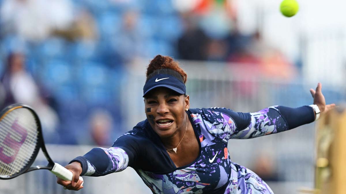 Así fue el regreso de Serena Williams al tenis en Eastbourne
