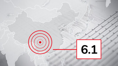 Sismo en China de magnitud 6.1 deja al menos cuatro muertos y 14 heridos