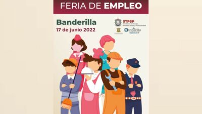 Hay feria del empleo en Banderilla, Veracruz, el 17 de junio del 2022
