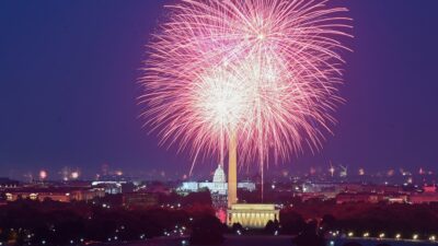 4 de julio, día de la Independencia en Estados Unidos. Foto: AFP.