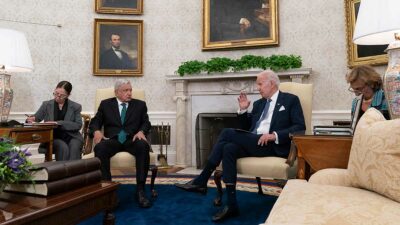 La reunión única y peculiar entre López Obrador y Joe Biden