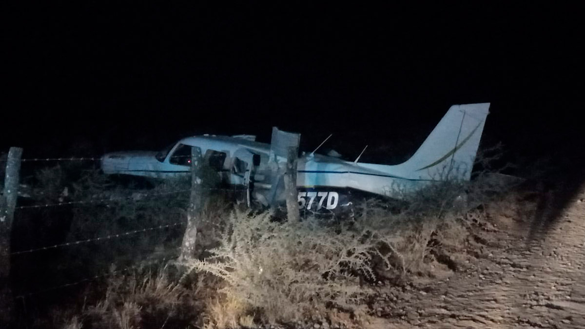 Se desploma avioneta en límites de Nuevo León y Tamaulipas