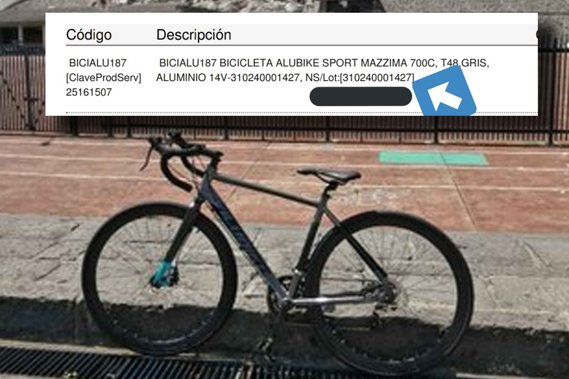 bicicleta robada