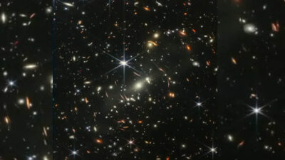 Revelan la primera imagen clara del universo tomada por el telescopio James Webb