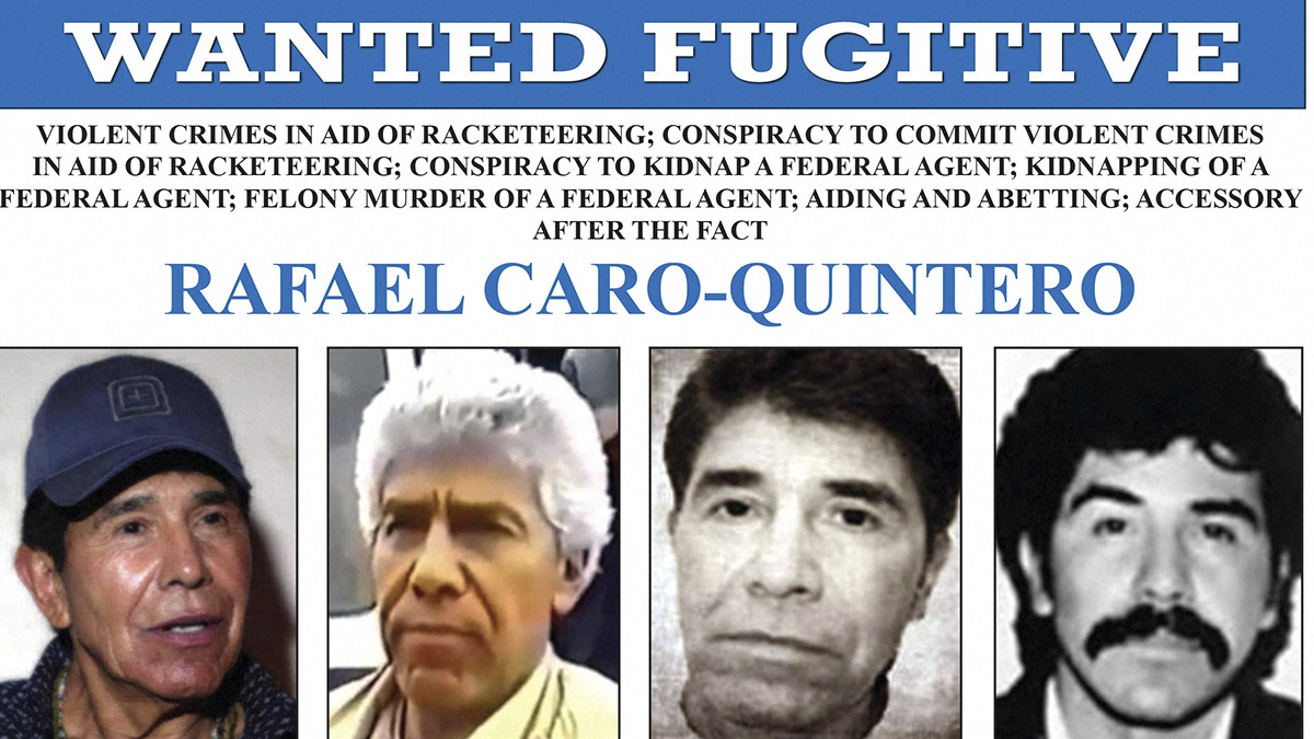 DEA participó en captura de Caro Quintero; busca extradición inmediata