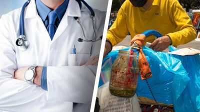 De vender tacos de canasta hasta convertirse en doctor; hombre se vuelve viral por su historia