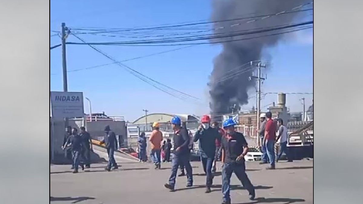 Puebla: Explosión en fábrica de Quratex, en Totimehuacán, deja heridos