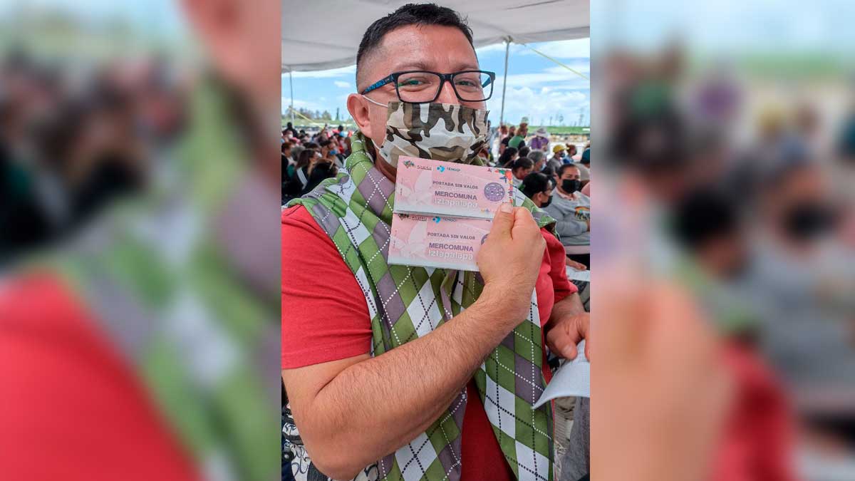 Iztapalapa da 300 pesos en vales de despensa a familias en vulnerabilidad alimentaria