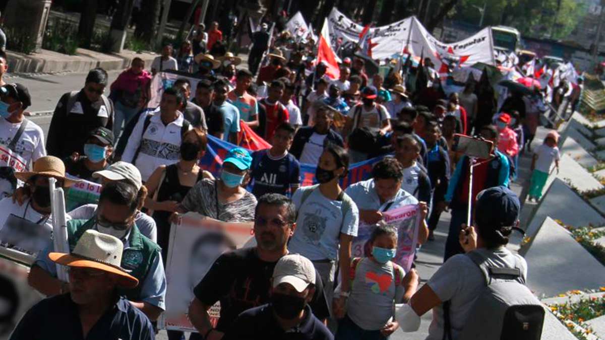 Marchas y protestas en CDMX