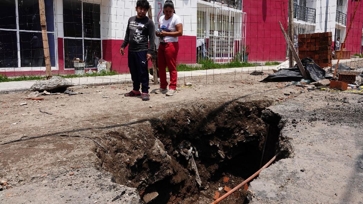 CDMX: reportan socavón en alcaldía Miguel Hidalgo y resulta ser una mina